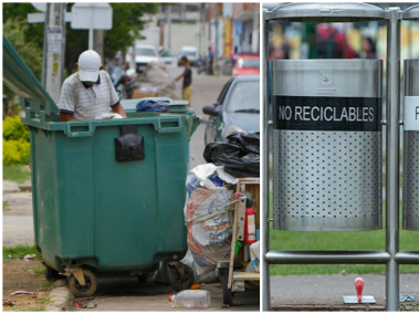 Se estima que en Bogotá existen alrededor de 25.000 personas vinculadas a la labor del reciclaje.