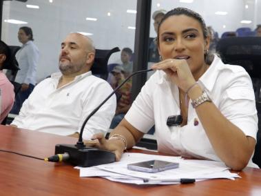 La concejala de Barranquilla Heidy Barrera hizo la denuncia.