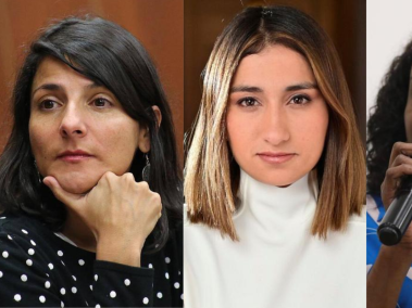 De izq. a der.: Irene Vélez, Laura Sarabia y Maria Isabel Urrutia