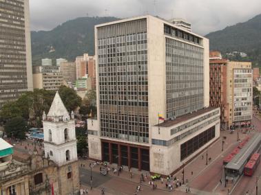 Sede del Banco de la República en el centro de Bogotá (carrera 7a. con Calle 13), donde opera desde 1950.