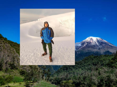 Joven montañista hallado muerto en el Nevado del Tolima.