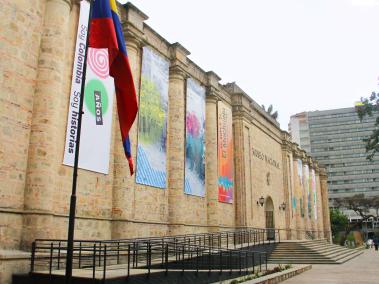 Museo Nacional en el centro de Bogotá el día de la conmemoración de sus 200 años. 28 de julio de 2023.