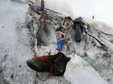 Los restos se hallaron en el glaciar de Theodul.