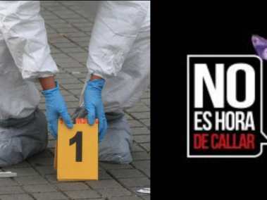 Autoridades indagan el asesinato de María Eugenia Vélez Acevedo. Campaña 'No es hora de callar'.