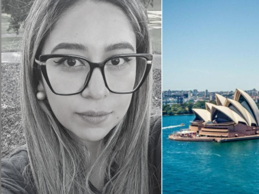 Katherine Sandoval llegó a Australia el 23 de febrero de 2023.
