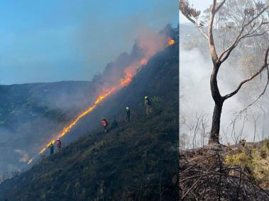 Incendios forestales en Antioquia