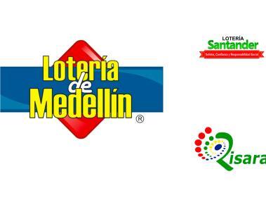 Este viernes las loterías de Medellín, Risaralda y Santander ofrecen millonarios premios.