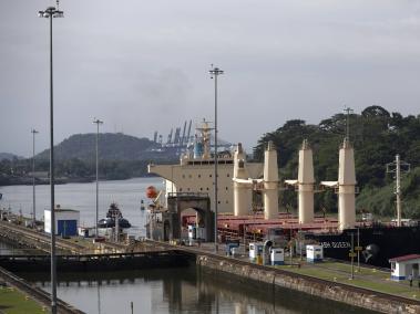 Las exclusas de Miraflores, del Canal de Panamá.