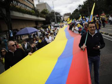 Así avanzan las manifestaciones en Bogotá