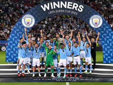 Manchester City, campeón de la Supercopa.