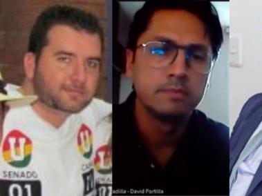 Esteban Moreno, David Portilla y Andrés Sanmiguel, implicados en caso Odebrecht.