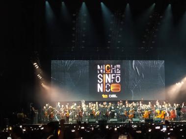 El Grupo Niche en su formato sinfónico con la Orquesta Sinfónica Nacional