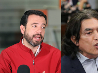 Los candidatos a la Alcaldía de Bogotá Carlos Fernando Galán y Gustavo Bolívar.