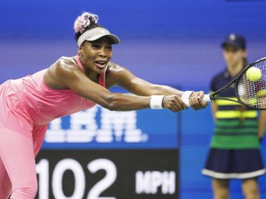 La estadounidense Venus Williams fue despachada en primera ronda del Abierto estadounidense.