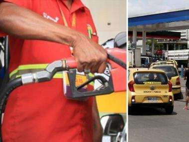 Los taxistas recibirán bonos por el alza de la gasolina.