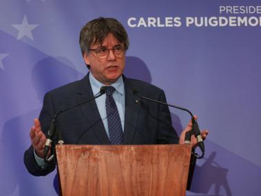 El líder catalán Carles Puigdemont.