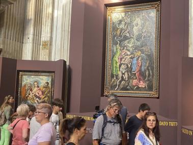 Exposición de El Greco en Roma.