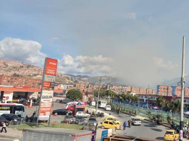 En el municipio de Soacha se presentaron dos incendios este miércoles.
