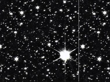 Primera imagen del asteroide Dinkinesh tomada por la misión Lucy,