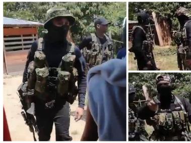 Miembros del Ejército de Colombia llegaron a la vereda y se hicieron pasar como guerrilleros del Quinto Frente de las Farc y procedieron a maltratarlos físicamente y de palabras.