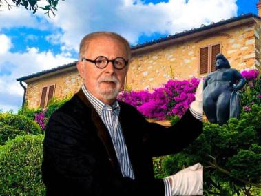 Residencia del maestro Fernando Botero en Pietrasanta, Italia.