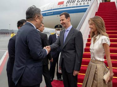 Bashar al Asad visita China.