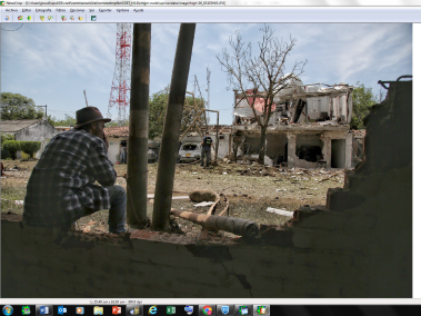 Daños dejados por explosión en corregimiento de Potrerito en Jamundí