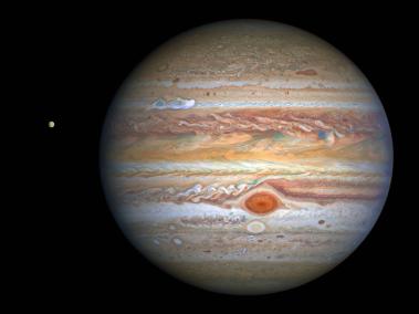 NYT: Los observadores del cielo en Japón captaron un destello en la atmósfera de Júpiter. , M.H. Wong , y el equipo OPAL)