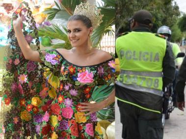 Marcela García Caballero fue reina del Carnaval de Barranquilla en 2016.