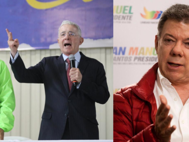Álvaro Uribe - Juan Manuel Santos