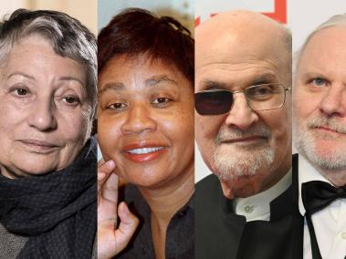 Lyudmila Ulitskaya, Jamaica Kincaid, Salman Rushdie y Jon Fosse, aspirantes al Nobel de Literatura.