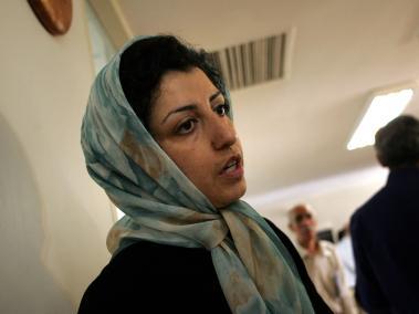 Narges Mohammadi, activista iraní de derechos humanos.