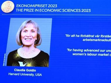 La ganadora del Premio de Ciencias Económicas 2023 en memoria de Alfred Nobel.