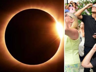 El eclipse solar anular se podrá ver el 14 de octubre.
