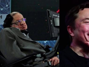 Elon Musk y Stephen Hawking