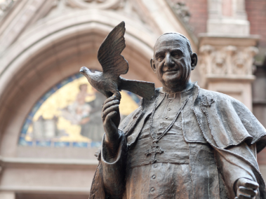 San Juan XXIII fue apodado por sus seguidores como 'el papa bueno'.
