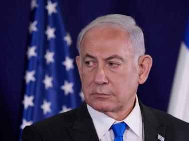 Benjamin Netanyahu, en la visita de Blinken.