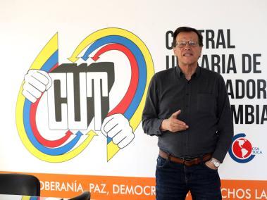 Fabio Arias, presidente de la CUT