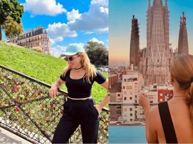 La mujer comparte en sus redes sociales su amor por varias ciudades europeas.