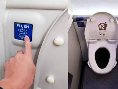 ¿La taza del baño de un avión puede absorber a una persona por la succión?