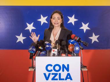 Machado ganó las primarias de Venezuela.