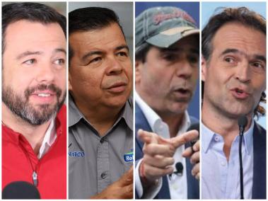 Los cinco punteros en las elecciones a alcaldes, según Invamer.