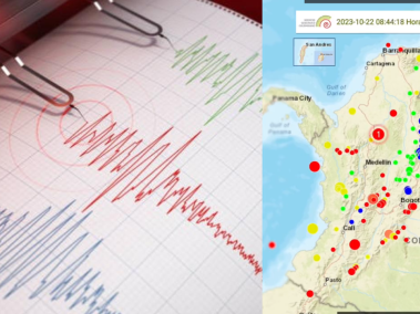 El SGC también publicó el resumen de la actividad sísmica en Colombia durante la semana.