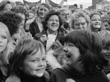 En octubre de 1975 las mujeres de Islandia no fueron a trabajar, ni cocinaron, ni cuidaron de sus hijos: estaban en huelga.