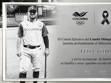 El Comité Olímpico Colombiano lamentó la muerte del deportista.