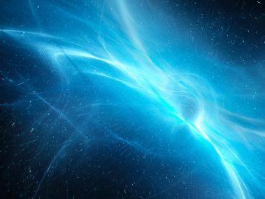 Imagen de referencia: estallido de rayos gamma de una estrella