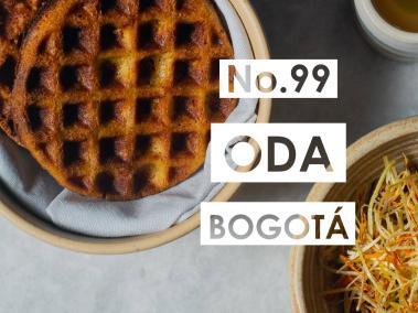 Oda, anuncio de la entrada del restaurante bogotano a los 100 Mejores de América Latina.