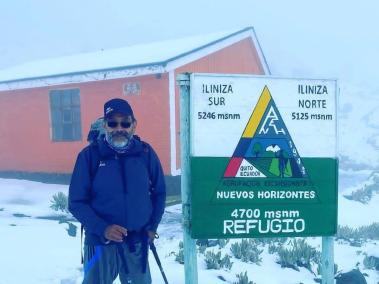 Juan Pablo Ruiz Soto era un apasionado por la alta montaña y subió dos veces el Everest.