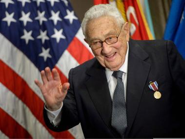 El ex secretario de Estado estadounidense Henry Kissinger.