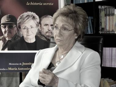 Juanita Castro, hermana de Fidel y Raúl Castro.